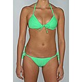 Island World Junior's Green Two-piece Bikini Swimsuit