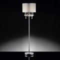 Audrina Drape Crystal Floor Lamp