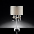 Audrina Drape Crystal Table Lamp