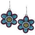 New! Carolee Great Escape Flower Earrings