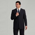 Victorio Couture Men's 3-button Navy Suit