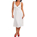 Stanzino Women's Plus Size Ivory Dress