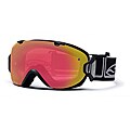 Smith I/OS Spherical Goggle in Black Foundation with Red Foundation Lenses