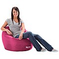 BeanSack Super Joe Fuchsia Pink Bean Bag Chair
