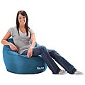 BeanSack Super Joe Pacific Blue Bean Bag Chair