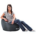 BeanSack Super Joe Slate Black Bean Bag Chair
