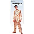 Paper House Elvis Solid Gold Car Magnet