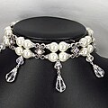 Ivory Pearl and Clear Crystal Wedding Jewelry Set