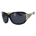 Kay Unger Women's K604 Tortoise/ Cream Oversized Sunglasses