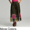 Tokyo Collection Women's Long Tie-dye Printed Skirt