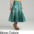 Tokyo Collection Women's Floral Sequin Skirt