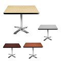 OFM 42-inch Square Table with Chrome Base