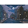 Disney Underground 'Near Miss' 101 Dalmations Collectible Art on Canvas