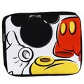 Disney Mickey White 15-inch Zipper Entry Laptop Sleeve