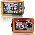 Aqua 5800 Orange 18 MP Dual Screen Waterproof Digital Camera