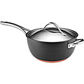 Anolon 5.5-quart Covered Copper Saucepan