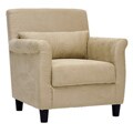 Marquis Tan Microfiber Club Chair