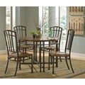 Home Styles Oak Hill Distressed Oak 5-piece Dining Set