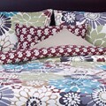 Blooming Bulb Harvest 6-piece Reversible Queen Duvet Set