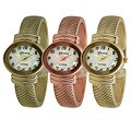 Geneva Platinum Women's Mother of Pearl Cuff Watch