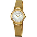 Skagen Women's Stainless Steel Gold Mesh Band Watch