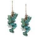 New! Kenneth Cole Turquoise Drop Earrings