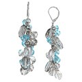 New! Kenneth Cole Blue Linear Drop Dangle Earrings