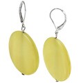 New! Kenneth Cole Lime Shell Drop Earrings