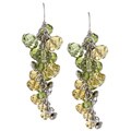 New! Kenneth Cole Green Linear Drop Dangle Earrings