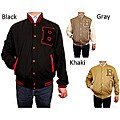 Hudson Outerwear Men's Big and Tall Cotton Twill Varsity Jacket