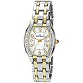 Anne Klein Women's Two-tone Barrel Shaped Watch