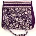 Laura Ashley Purple Floral Handbag