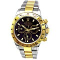Pre-owned Rolex Men's Perpetual Daytona 18k Yellow Gold and Stainless Steel Watch