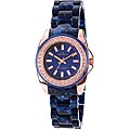 Anne Klein Women's Blue Link Bracelet Watch
