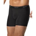 Hanes Classics Men's Black/Grey Stretch Boxer Briefs (Pack of 4)