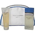 Dolce and Gabbana Light Blue Women's 3-piece Fragrance Gift Set
