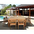 Calais 9-piece Teak Dining Set