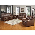 Edward Bonded Leather Sofa Set