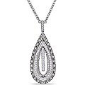 New! 18k White Gold 5/8ct TDW Diamond 18.5-inch Necklac