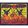 'In Harmony' Batik Wall Hanging (Mozambique)