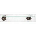 Belle Foret Oil Rubbed Bronze Glass Vanity Shelf