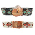 Floral Beaded Belt (Indonesia)