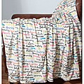 Buddha Words Printed Throw