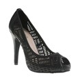Refresh By Beston Women's MANDY-01 Stiletto Peep Toe Heels