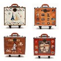 Nicole Lee Abilene Vintage Rolling Carry-on Tote