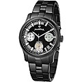 JBW Women's Alessandra Black Ion-plated Diamond Watch