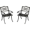 Malibu Black Dining Chairs (Set of 2)