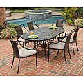 Stone Harbor Table and Laguna Arm Chairs 7-piece Dining Set
