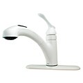 Moen Banbury White 1-handle Pullout Kitchen Faucet