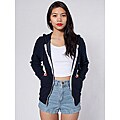 American Apparel Women's Navy Hoodie